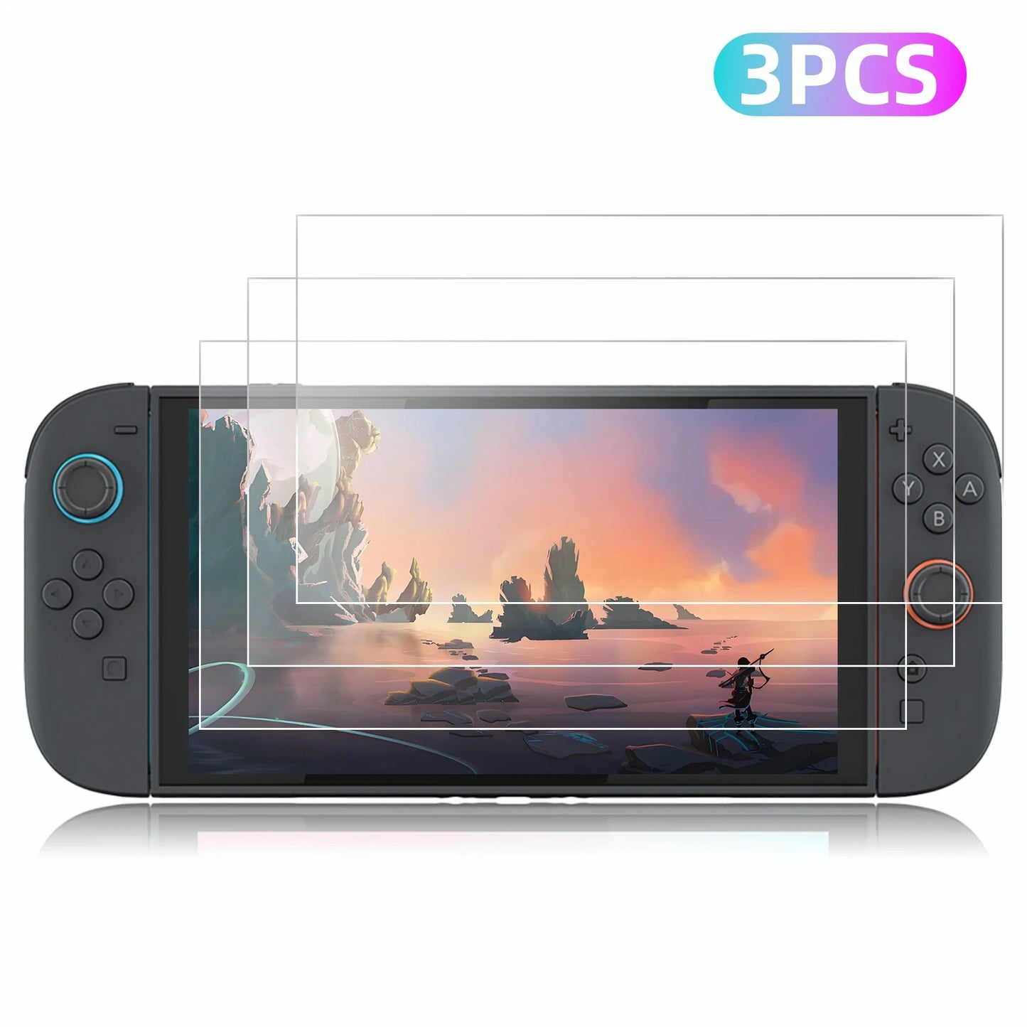 Nintendo Switch 2 Displayschutz aus gehärtetem Glas