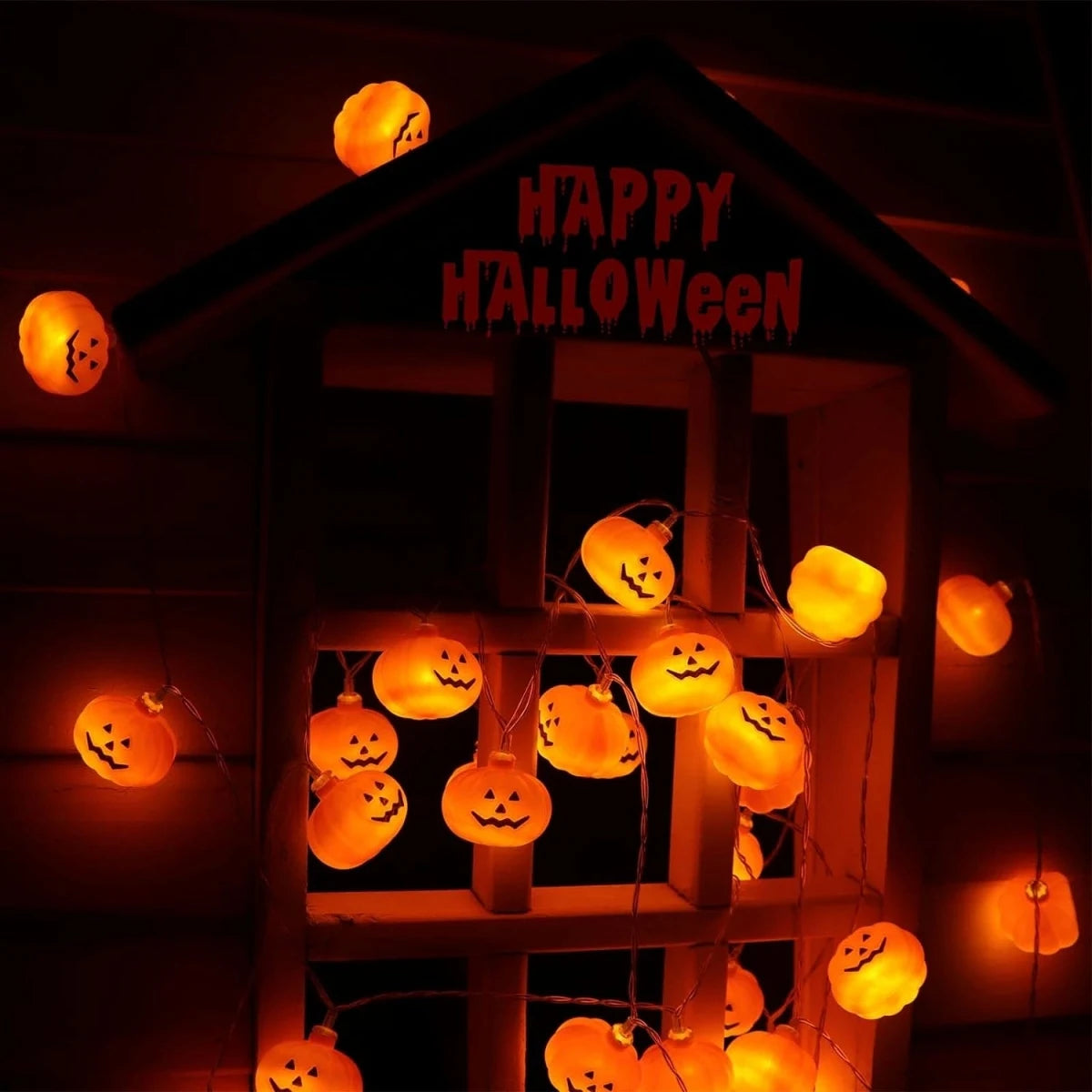 Halloween Pumpkin LED Light String