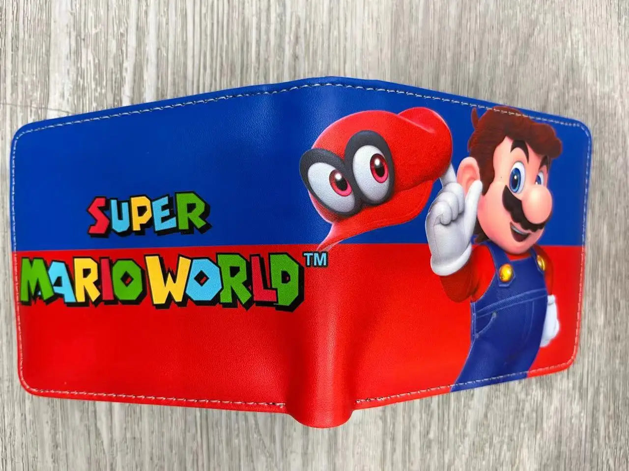 Super Mario Geldbörse – PU-Leder – Originelle & personalisierte Geschenkidee 🎁