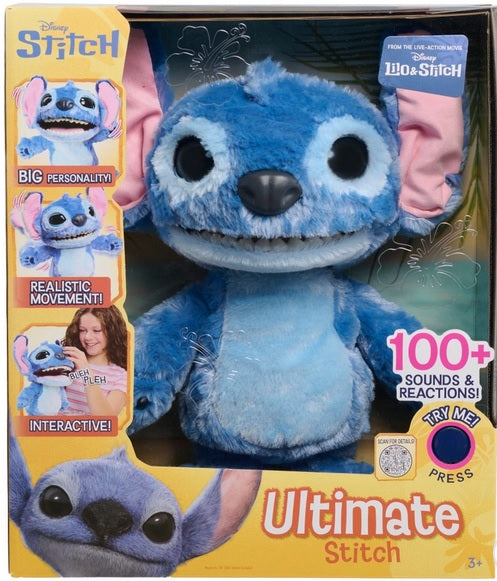 Disney Stitch - Peluche Interactive Ultimate 43 cm