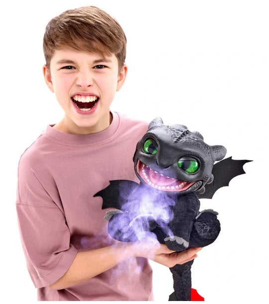 Drachen - Ohnezahn Plüschpuppe Real FX Interactive
