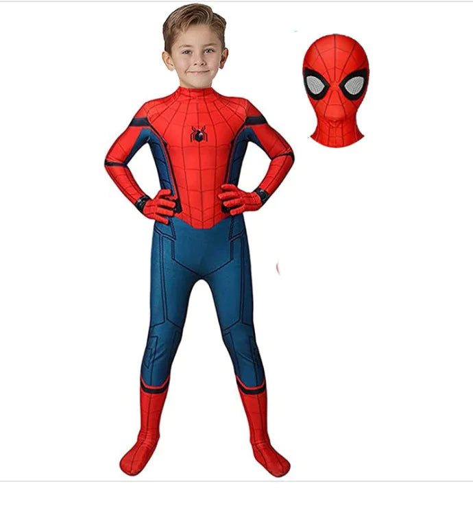 Costume Super-Héros avec Masque Spider-Man Venom Deadpool 100-190 cm