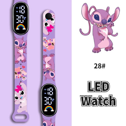 Montres Digitale Stitch – Fashion, LED & Waterproof