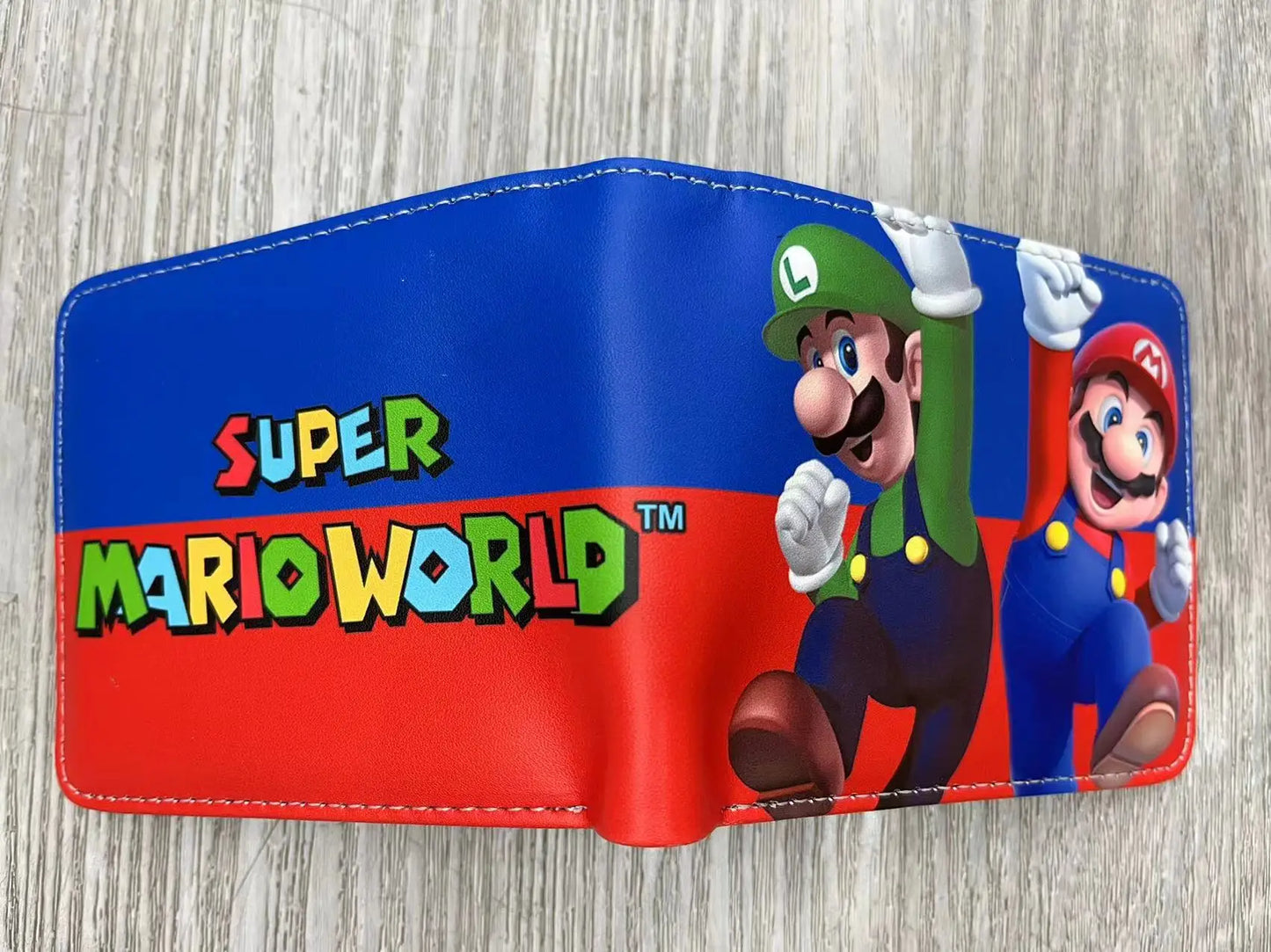 Super Mario Geldbörse – PU-Leder – Originelle & personalisierte Geschenkidee 🎁