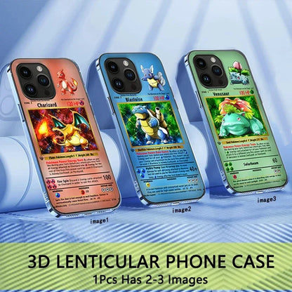 3D Holographic Pokemon Card iPhone Case // New for 2025