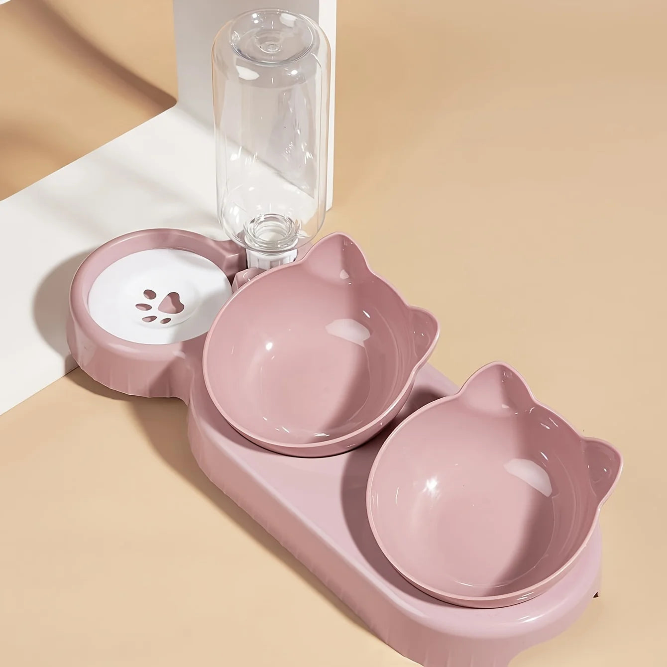 3-in-1 Ergonomic Cat Bowl