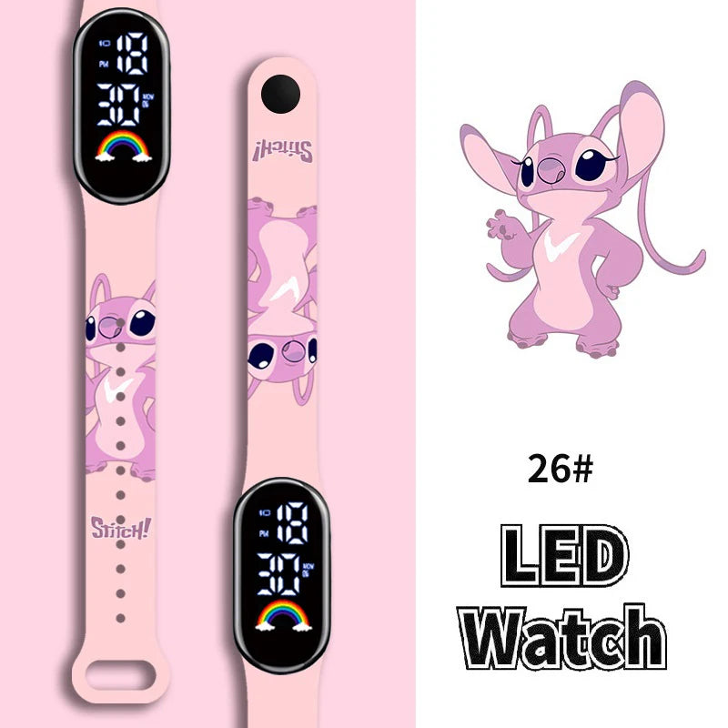 Montres Digitale Stitch – Fashion, LED & Waterproof