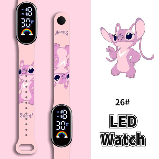 Montres Digitale Stitch – Fashion, LED & Waterproof