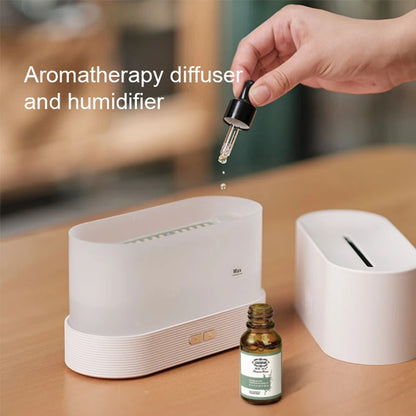 Diffuseur d'Arôme & Humidificateur LED à Flamme