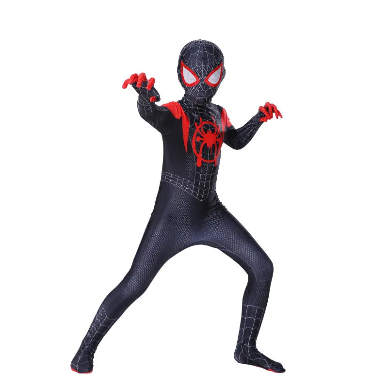 Costumes Cosplay Spider-Man & Spider-Gwen – Tailles Enfants & Adultes – Miles Morales, Venom, Robotic