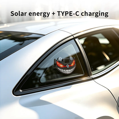 Dynamische LED-Lampe "Teufelsauge" Solar USB-C Auto Haus Halloween