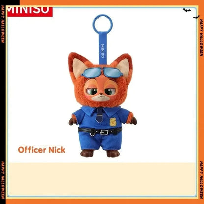 Zootopia Nick and Judy Figures – Cute Vinyl Cartoon Anime Model Toy Collection