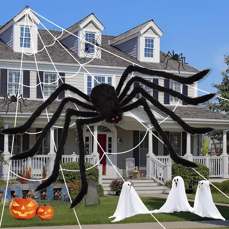 Décoration Halloween - araignée géante