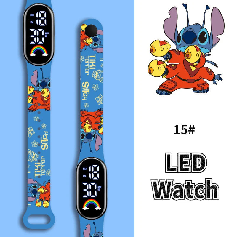 Montres Digitale Stitch – Fashion, LED & Waterproof