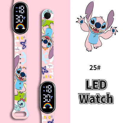 Montres Digitale Stitch – Fashion, LED & Waterproof