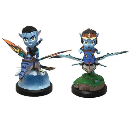 Avatar 3 Neytiri &amp; Jake Sully Figuren 12 cm Neu