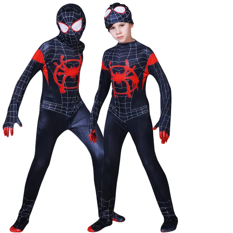 Costume Super-Héros avec Masque Spider-Man Venom Deadpool 100-190 cm