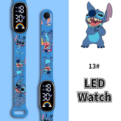 Montres Digitale Stitch – Fashion, LED & Waterproof