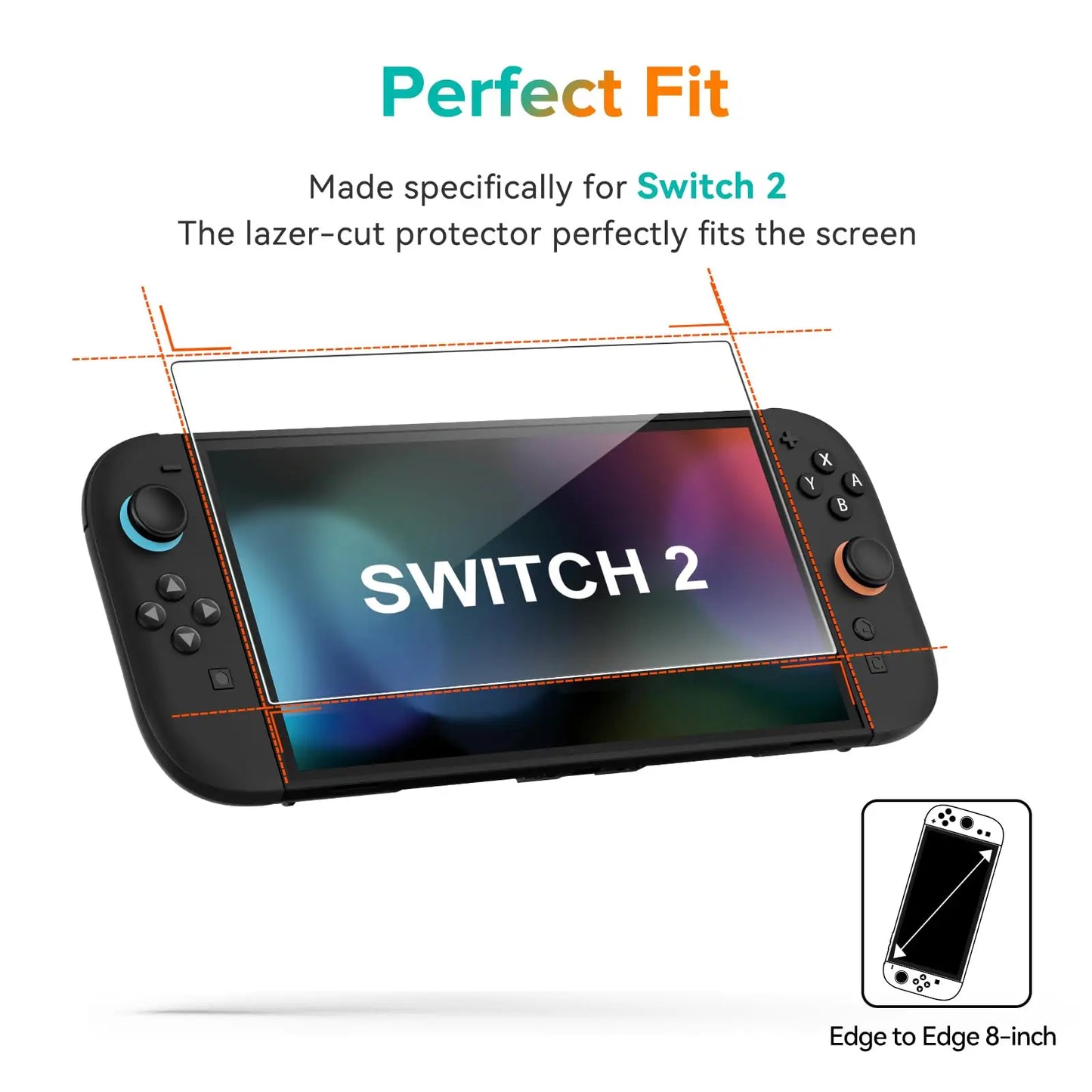 Protection écran Nintendo Switch 2 verre trempé