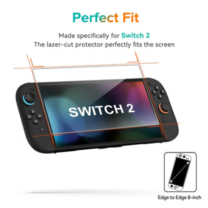 Protection écran Nintendo Switch 2 verre trempé