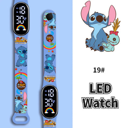 Montres Digitale Stitch – Fashion, LED & Waterproof