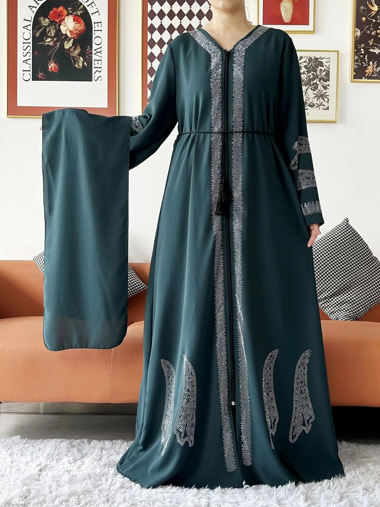 🌟ABAYA ÉLÉGANTE ET MODERNE // NOUVEAUTÉ 2025 🌟