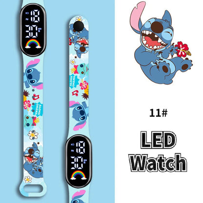 Montres Digitale Stitch – Fashion, LED & Waterproof