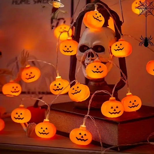 Halloween Pumpkin LED Light String