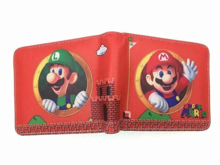Super Mario Geldbörse – PU-Leder – Originelle & personalisierte Geschenkidee 🎁
