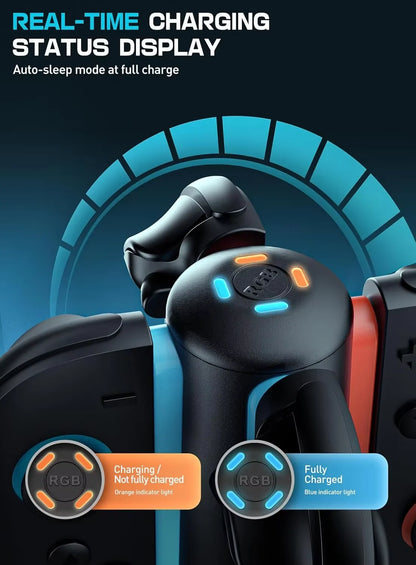 🕹️ Station de charge pour Joy con Nintendo Switch 2 Magnétique 🕹️❤️