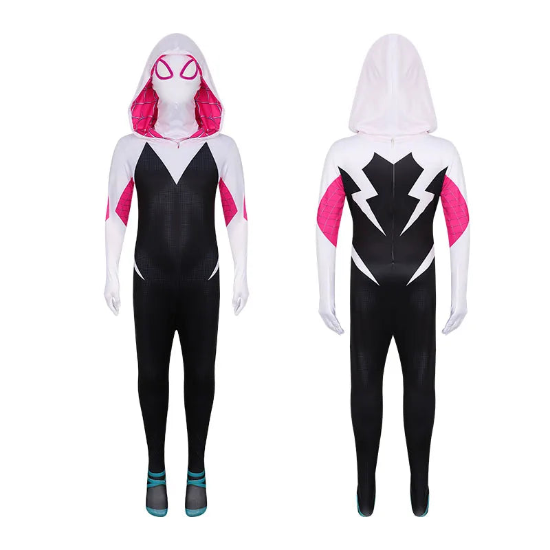 Costumes Cosplay Spider-Man & Spider-Gwen – Tailles Enfants & Adultes – Miles Morales, Venom, Robotic