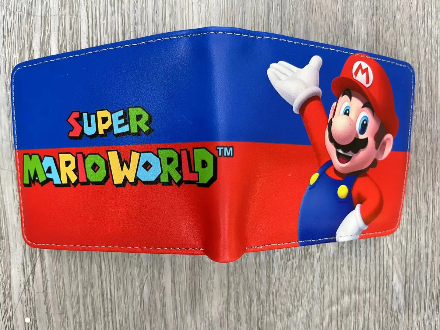 Super Mario Geldbörse – PU-Leder – Originelle & personalisierte Geschenkidee 🎁