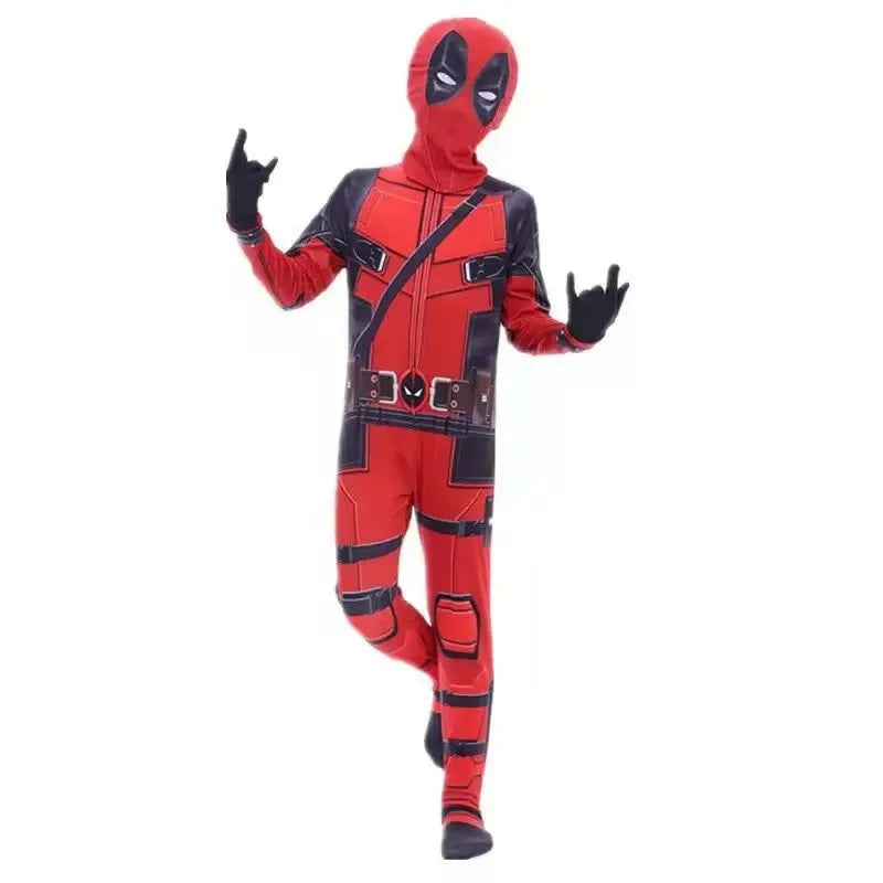 Costume Super-Héros avec Masque Spider-Man Venom Deadpool 100-190 cm