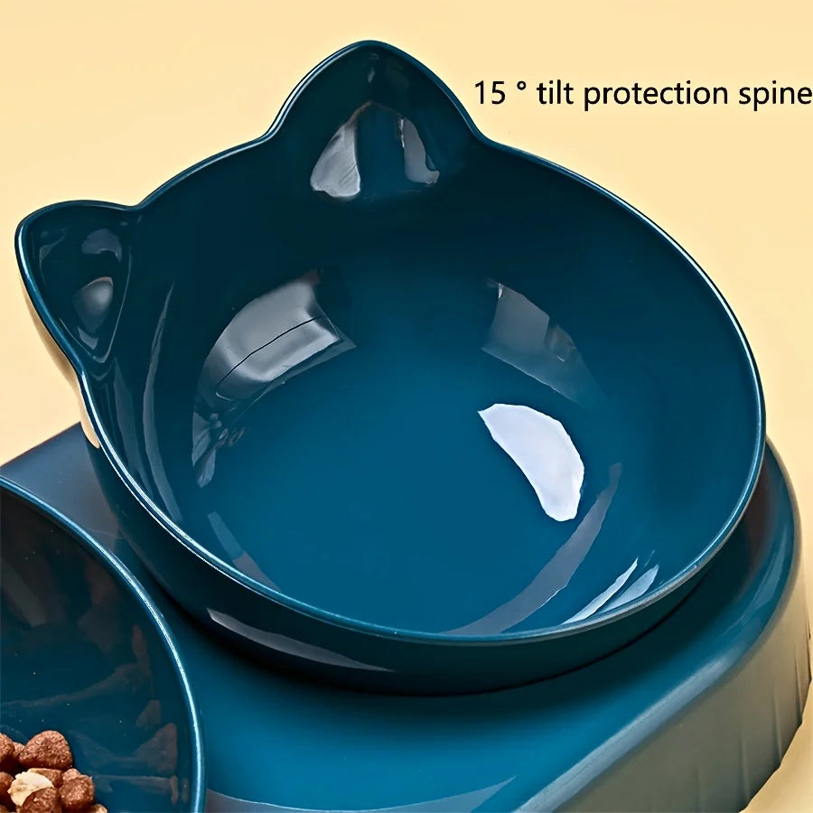 3-in-1 Ergonomic Cat Bowl