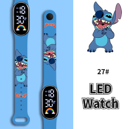 Montres Digitale Stitch – Fashion, LED & Waterproof