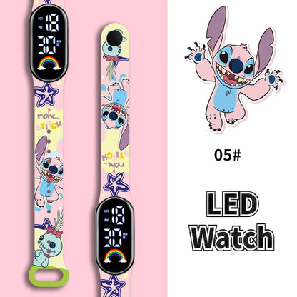 Montres Digitale Stitch – Fashion, LED & Waterproof