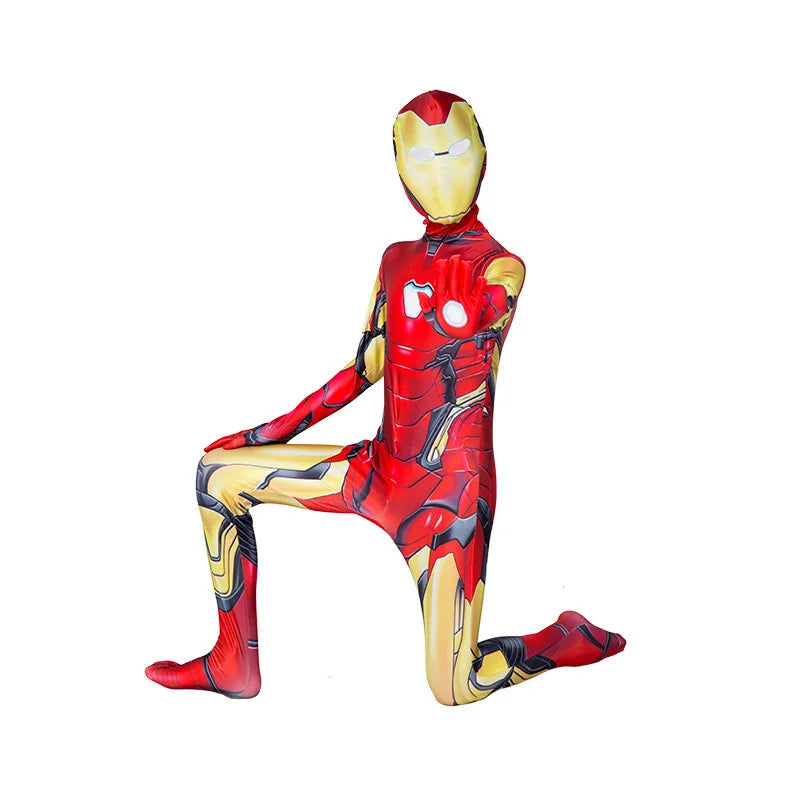 Costume Super-Héros avec Masque Spider-Man Venom Deadpool 100-190 cm