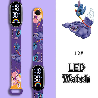 Montres Digitale Stitch – Fashion, LED & Waterproof