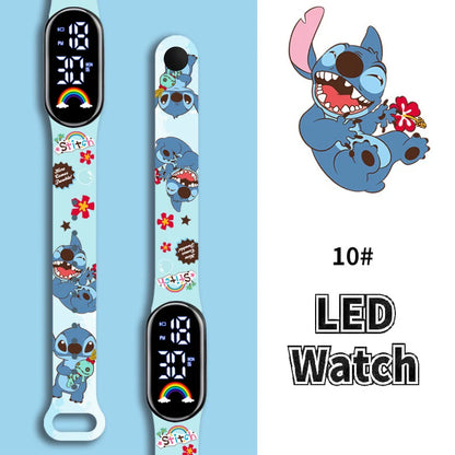 Montres Digitale Stitch – Fashion, LED & Waterproof