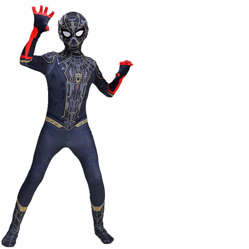 Costume Super-Héros avec Masque Spider-Man Venom Deadpool 100-190 cm
