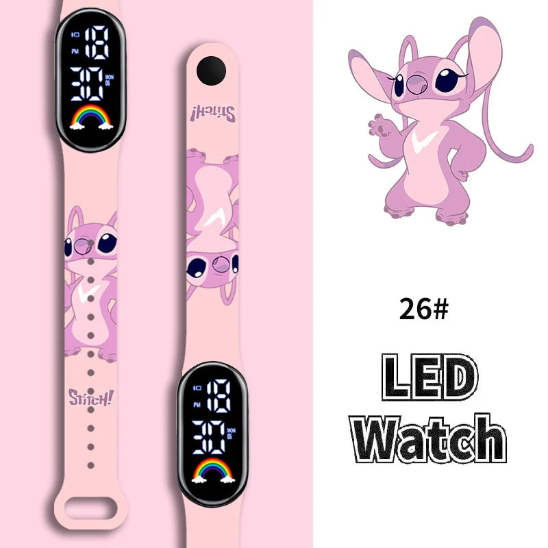 Montres Digitale Stitch – Fashion, LED & Waterproof