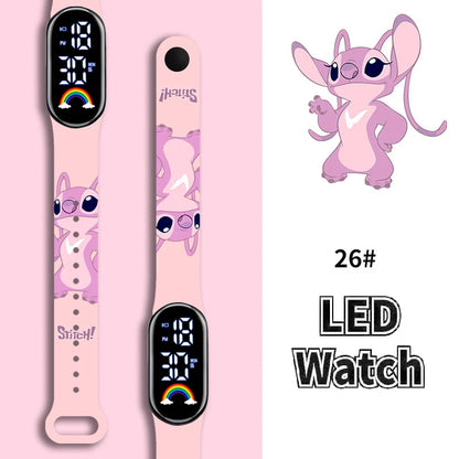 Montres Digitale Stitch – Fashion, LED & Waterproof