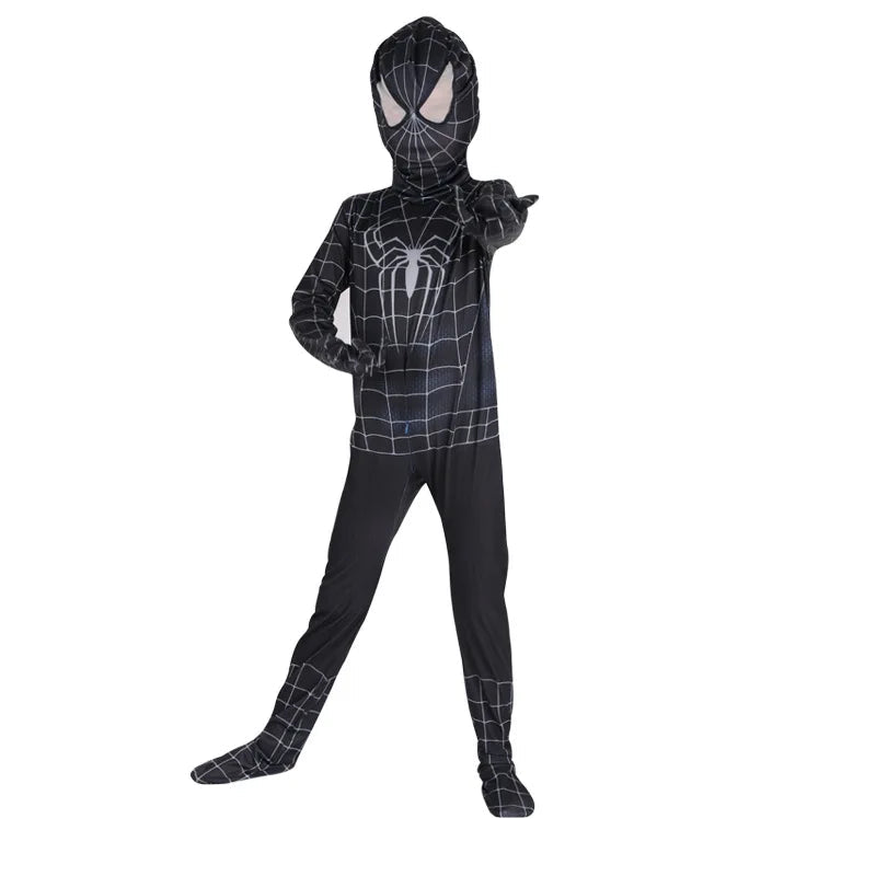 Costume Super-Héros avec Masque Spider-Man Venom Deadpool 100-190 cm