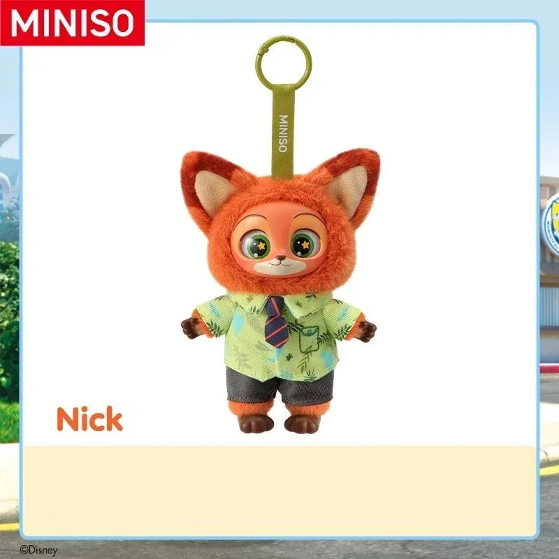 Zootopia Nick and Judy Figures – Cute Vinyl Cartoon Anime Model Toy Collection