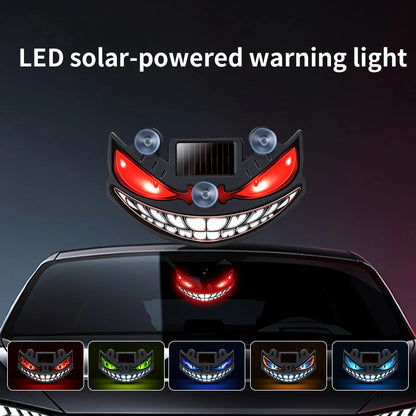 Dynamische LED-Lampe "Teufelsauge" Solar USB-C Auto Haus Halloween