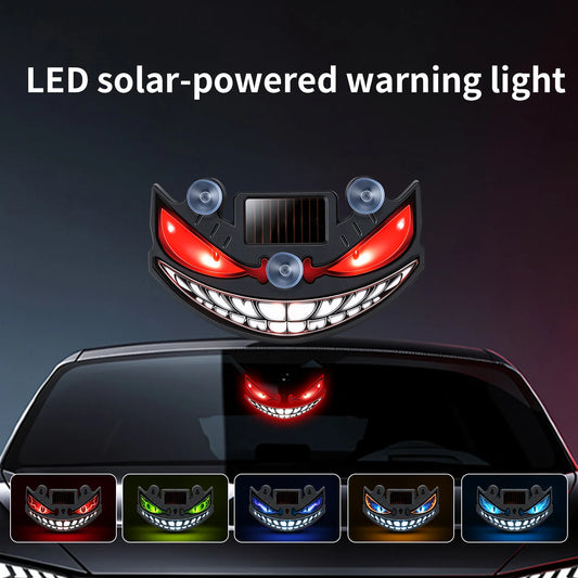 Lampe LED Œil du Diable Dynamique Solaire USB-C Voiture Maison Halloween