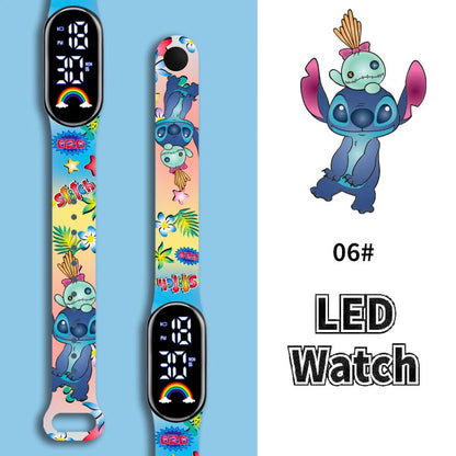 Montres Digitale Stitch – Fashion, LED & Waterproof