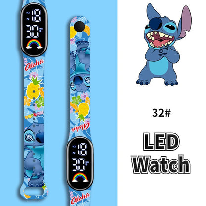 Montres Digitale Stitch – Fashion, LED & Waterproof