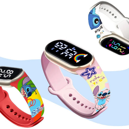 Montres Digitale Stitch – Fashion, LED & Waterproof