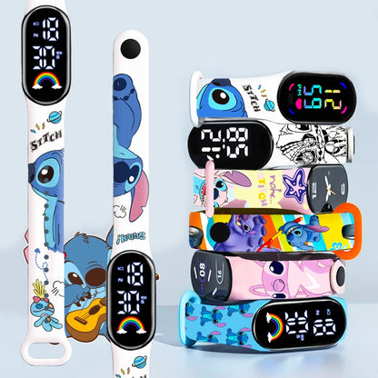 Montres Digitale Stitch – Fashion, LED & Waterproof